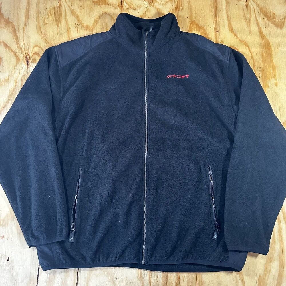 Spyder Vintage 90s Full-Zip Fleece Jacket - XXL